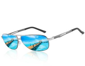 Aoron pilot solglasögon män polariserade vintage solglasögon antireflektiv aluminiumram UV400 Lentes de Sol Mujer8250481