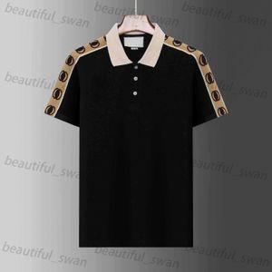 2024 Designer Stripe Polo Camisetas T Conhas