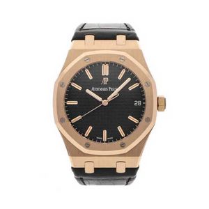 Tasarımcı Audemar Pigue Watch Royal Oak APS Fabrika İşareti Gül Altın Erkek Gözet Grubu 15500or OO D002CR.01HHUU