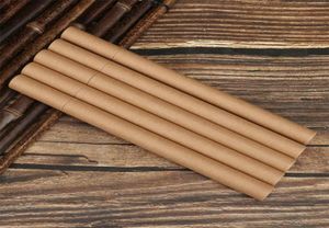 10G Kraft Paper Incense Tube Packaging Barrel Liten förvaringslåda för 51020Gram Joss Stick bekvämt bär pappersparfymrör7512512