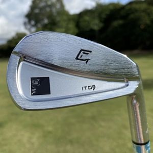 Demir Set Sier Forged Irons Golf Kulüpleri 4-9p Grafit Çelik Mil Baş Kapak