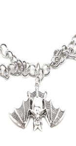 Animal Clavicle Chain Women Fashion Halloween Pendants Necklaces High Quality Gothic Vampire Bat MultiLayer Necklace4625077