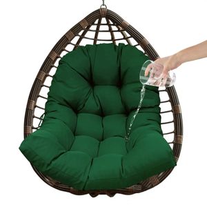 Waterproof Swing Hanging Basket Cushion Thickened Soft Egg Chair Pad Garden Indoor Outdoor Patio Seat Cushion for Rattan Chair 240508