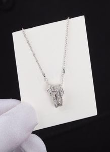 C Comet necklace high quality 925 sterling silver top imported diamond fashion temperament8425736