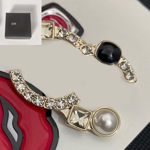 Designer Jewelry Brand Brooches 18K Gold Plated Silver Crystal Brooch Marry Luxury Vogue Women Wedding Suit Clothing Pin Party Fashion Accessories Gifts with Box