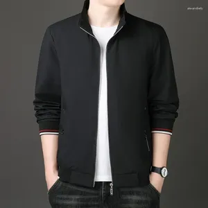 Men's Jackets Spring Business Jacket Luxury Fashion Casual Slim Fit Brand Office Dress And Coats Social Outerwear