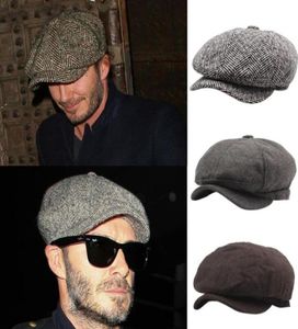 خريف الشتاء كبسولات Newsboy للرجال أزياء الهيب هوب شارع Snapback Caps Men2086134