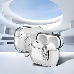 Per auricolari Apple AirPods Pro 2 Air Pods 3 Aurnospini Accessori per cuffie Bluetooth AirPod Bluetooth Copertura Solido Copertura di mele Wireless Caring Box Shock Aoffer Museum