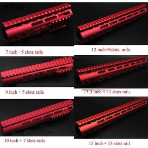 Original 7 9 10 12 13,5 15 Keymod -Handschütze für rote Schienenhalterung mit Stahlfassmutteranpassung AR15 .223 5.56 RR