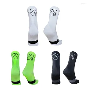Sports Socks Sport Running Cycling Monday Sunday Breattable Road Bicycle Men Women Cykel Calcetines Ciclismo