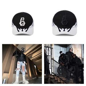 Ball Caps Tide Brand лягушка Drift New Duck Longue Cap Fashion Kanye West Ye Tangda Streetwear Flame Embroidery Racing Baseball Cap Оптовая T240508