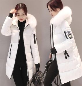 Parka Womens Winter Coats Womans Long Cotton Casual Fur Hooded Jackets Warm Parkas Feminino Overcoat Coat Y2010127740331