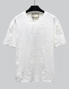 Męskie plus koszulki koszulki Polos Modna okrągła szyja haftowane i drukowane letnie noszenie w stylu polarnym z czystą bawełną