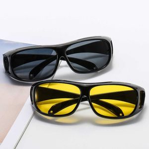 Novos óculos de pilotagem de óculos de sol TV Proteção à prova de areia Proteção de mão -de -obra acionando óculos de TV Night Mirror