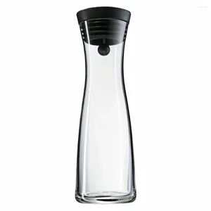 Бокалы для вина вода карафе 1,8 л. Боросиликатная стеклянная бутылка базовая наклона крышка кувшин