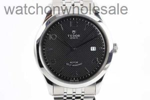 Counter Top Quality Tudory Original 1: 1 Designer Wristwatch 1926 M91650 Rostfritt stål 41mm MENS Watch 2024 med riktig varumärkeslogotyp