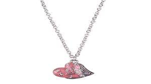 Openable Love Necklace Twopetal Red Gypsophila Saturn Necklace7537814