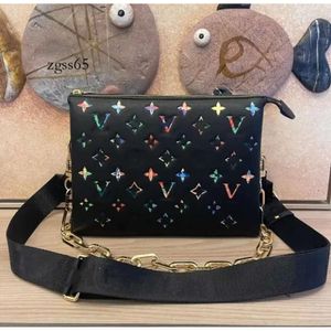 Louiseviutionbag Coussin Çantaları Louisehandbag Yüksek Kaliteli Kadın Tasarımcı Çanta Omuz Bagaj Torbaları Lüks Crossbody Tote Kare Çantalar Orijinal 944