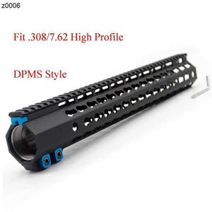 Part Black Anodized 15 Inch Length Lr308 Handguard Rail Free Floating Mount System High Profile Keymod Style Rr