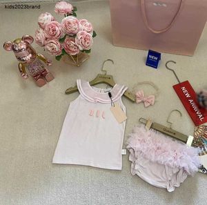 newborn jumpsuits summer toddler dress Size 66-90 CM baby Crawling suit infant bodysuit and Pink lace lace lace Underwear 24May