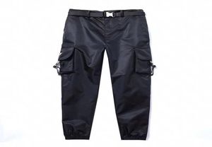 2022 Men039s Pants designer Recycled Nylon Couple Fashion Autumn Winter Luxury Cargo Pants1580393