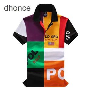 Polos Designer Wholesale Summer 2029 New High End Casual Fashion Mens Collar Colorful Contrast Short Sleeve 100% Cotton S-6xl 30R1