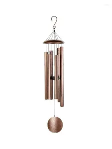 Figurine decorative Europa e America in alluminio Tune Music Metal Wind Chimes appeso all'aperto