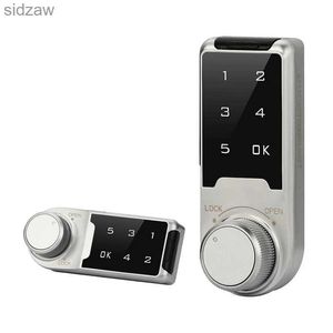 Smart Lock Zinc alloy material intelligent touch keyboard digital password cabinet drawer lock horizontal and vertical installation WX