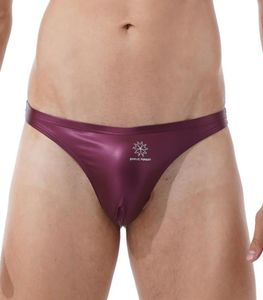 Kvinnor039s badkläder herr baddräkt faux läder bulge påse gstring thongs trosor låg midja elastisk midjeband tback trosor und4609883