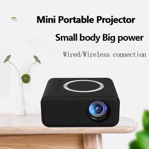 Proiettori Android iOS Smart Proiettore Smart Portable Full HD Outdoor Camping Projector Mini Proiettore Office Home Theater J240509