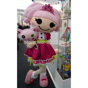 Maskottchen Kostüme Stadt Lalaloopsy Juwelen Funkeln Maskottchen Custom Anime Maskottchen Kostümkleid Karneval Kostüm