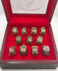 11pcs Cardin Team Ring with Wooden Display Box01234566196021