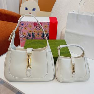 Słynne skórzane torebki designerskie torby na ramię moda torebka crossbody Jackie1961 Bag subaksylary luksusowe kobiety 243x