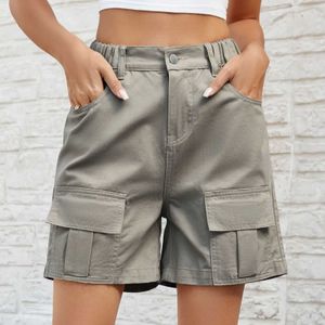 Shorts da donna Shorts Shorts Summer Cargo Pants Shorts Strtwear Pants Short Pants Active Taske Sump Shorts Sump Shorts Y240504