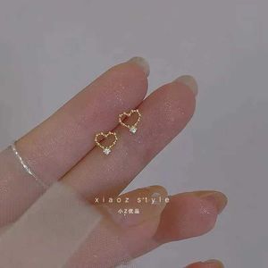 Stud 925 Silver Needle Zircon Earrings Hypoallergenic Fashion Ear Studs Female Pendant Tassel Pendant Earrings for Women Jewelry Gift