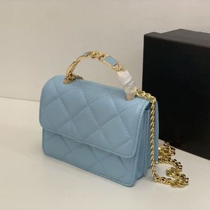 Womens Classic Mini Flap Vanity Coin Bags