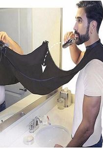 Man Bathroom Apron Male Beard Apron Razor Holder Hair Shave Beard Catcher Waterproof Floral Cloth Household Cleaning Protector3920266