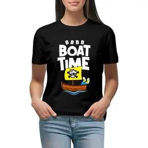 Polos da donna Crainer Merch Boat Time T-shirt camicia stampata per ragazze per ragazze Topsime