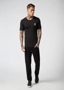 Немецкий дизайнер моды Mens Designer T Рубашки New Summer Basic Solid Tshirt New Men Emelcodery Skull Tshirt Мужское высшее качество 100 Cotton1969983