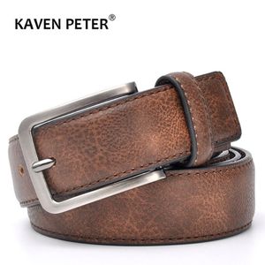 Accessories For Men Gents Leather Belt Trouser Waistband Stylish Casual Belts With Black Grey Dark Brown And Color 220402 2320