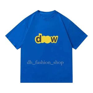 Designer Tshirt Mens Womens Drewes Tshirt Fashion Letter Short Sleeve Drawdrew Shirts Round Neck Pure Cotton Loose Couple Top Men Draw Drawdrew T Shirts 671