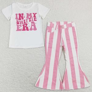 Clothing Sets Fashion Baby Girls Clothes Jeans Bell Pants Boutique Kids Outfits Toddler Denim