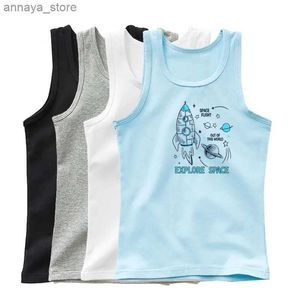 Tシャツ男の子のスペースロケットタンク