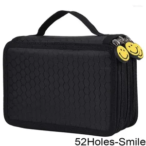 72/52/32 Holes 4 Layers Of Pencil Case Portable Large Capacity Pen Bag Colored Holder With Zipper Pocket School Stationary