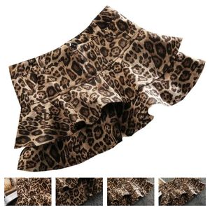 Saia gótica y2k saia harajuku impressão de leopardo sexy plissada mini -saia moda harajuku feminino curto cintura alta saias de quadril 240506