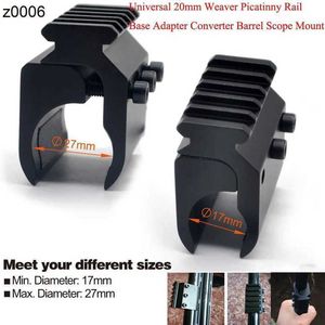 Part Hunting 20mm Weaver Picatinny Rail Base Adapter Rifle Barrel Mount Scope Converter Laser Sight Flashlight Mounts Rr