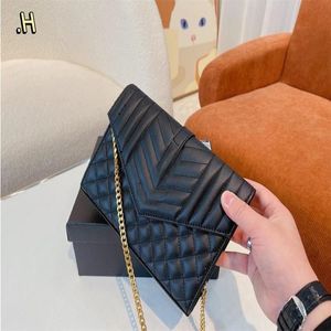 2023 Neuankömmlinge klassische Frauen SLP College -Kette Tasche Luxushandtaschen Heiße Verkaufsmarken -Umhängetaschen Designer hochwertiger Messenger Ha Ocvh