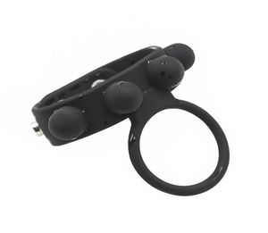 Anelli di cazzo in silicone anelli del pene ritardo di cumming dispositivo cazzo giocattoli sessuali per uomini per uomini prodotti di piacere nero anello di cazzo nero gn212400047171716099