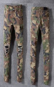 Avrupa ve Amerikan yaz kot pantolon hiphop highstreet tasarım markası aklama retro yırtılmış örtüşme dikiş Men039s yaratıcı bik87723568068615
