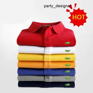 Heißer Sommer beliebter Stickerei Pure Horse Polo Shirts Mann 100% Baumwollmänner Kurzarm Polos Casual Männern Solid Pony Herren Kleidung Ggitys DVX9